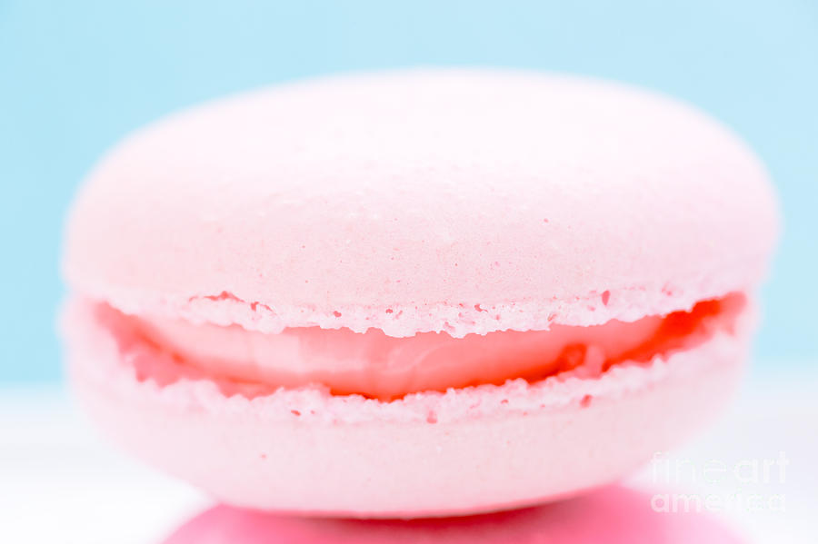 French Macaron Cookie Photograph