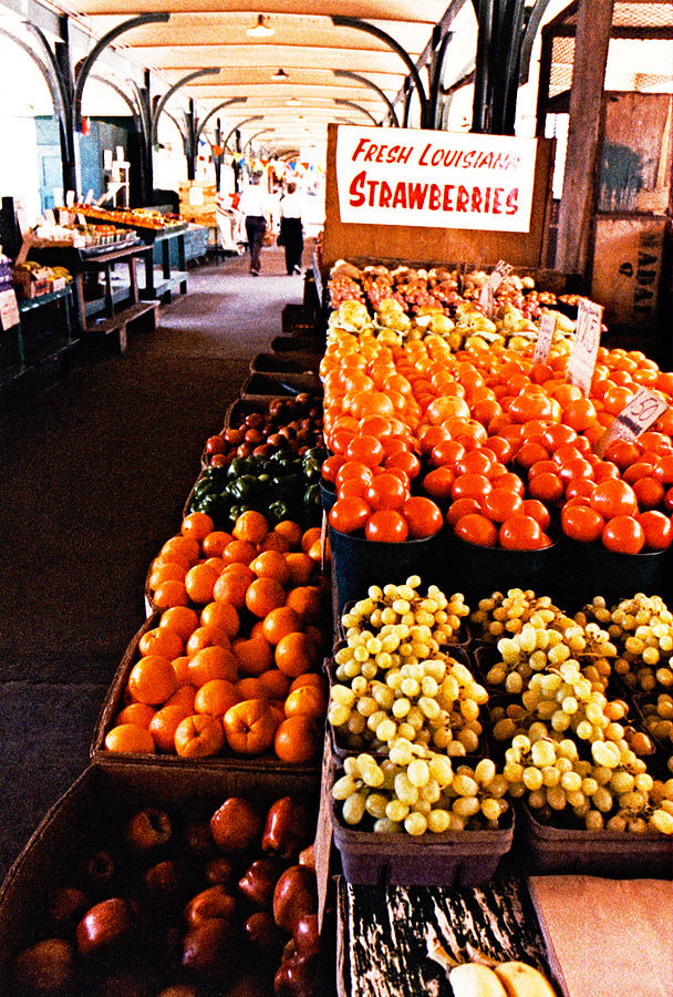 French Market Fruits and Vegetables Photograph by Randi Kuhne