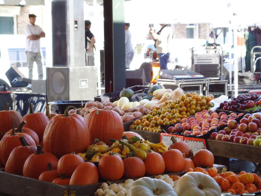 Vegetable Photograph - French Market - New Orleans by Katie Spicuzza