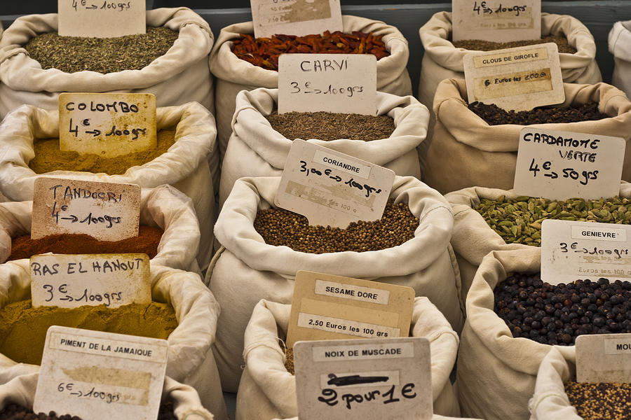 French Market Spices Photograph by Georgia Clare