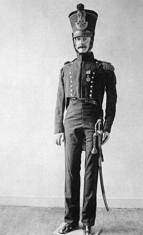 French Officer, 1814 Photograph by Granger