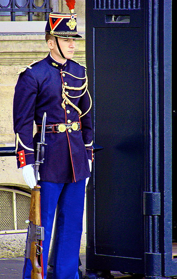 French Presidential Honor Guard Photograph by Ira Shander