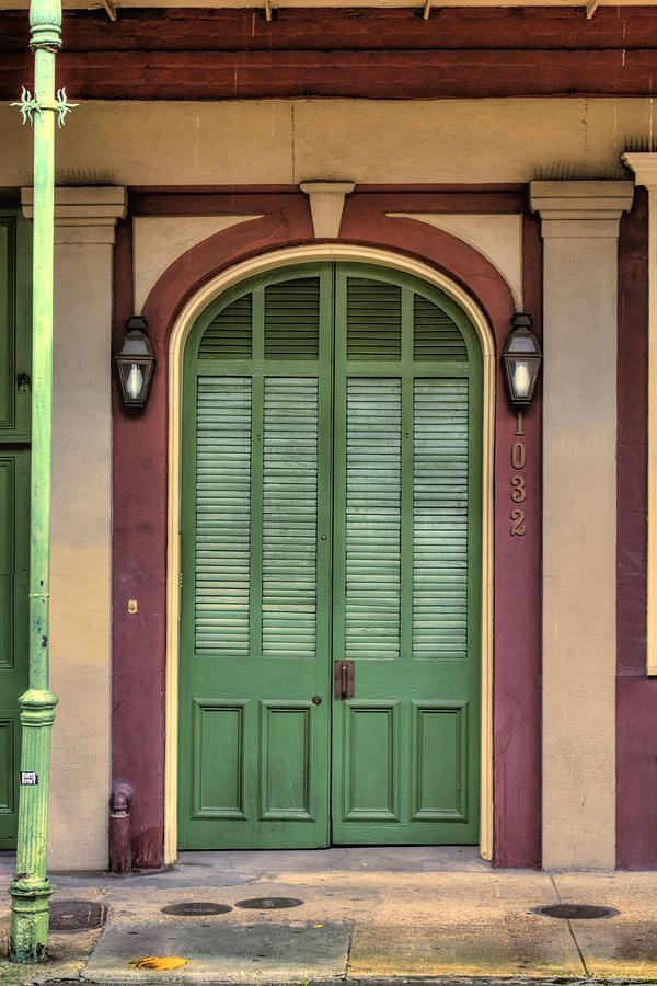 French Quarter Arched Door Photograph By Greg And Chrystal Mimbs Fine