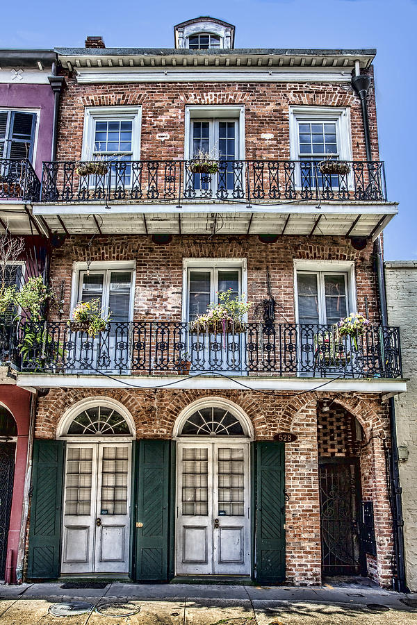 French Quarter Architecture Photograph by Diana Powell