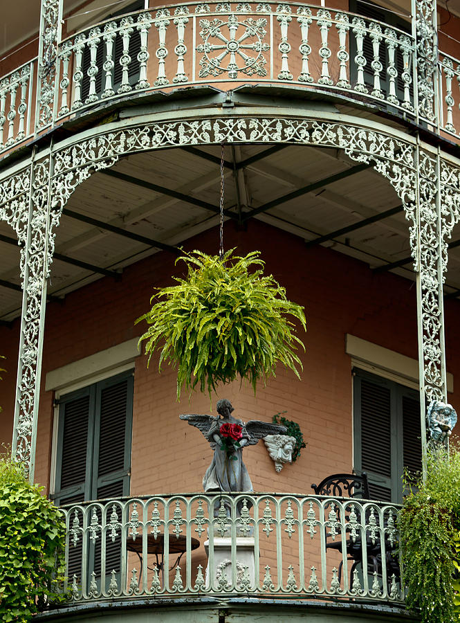 New Orleans Photograph - French Quarter Balcony by Susie Hoffpauir