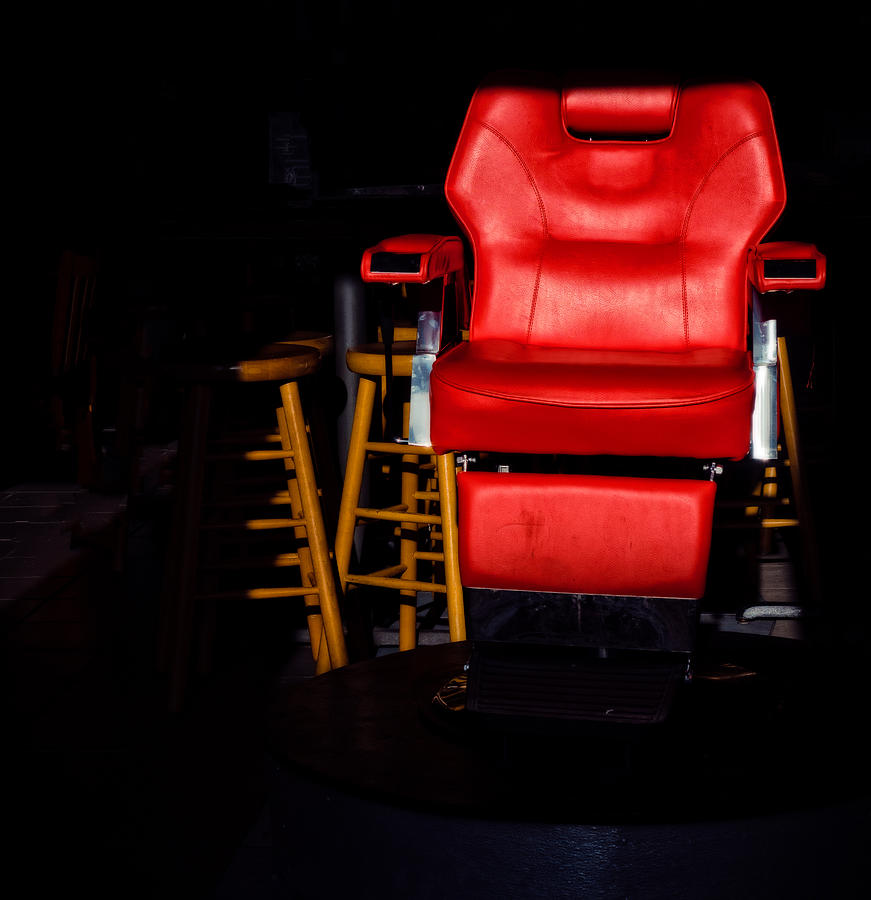 French Quarter Bar Chair Photograph by David Kay