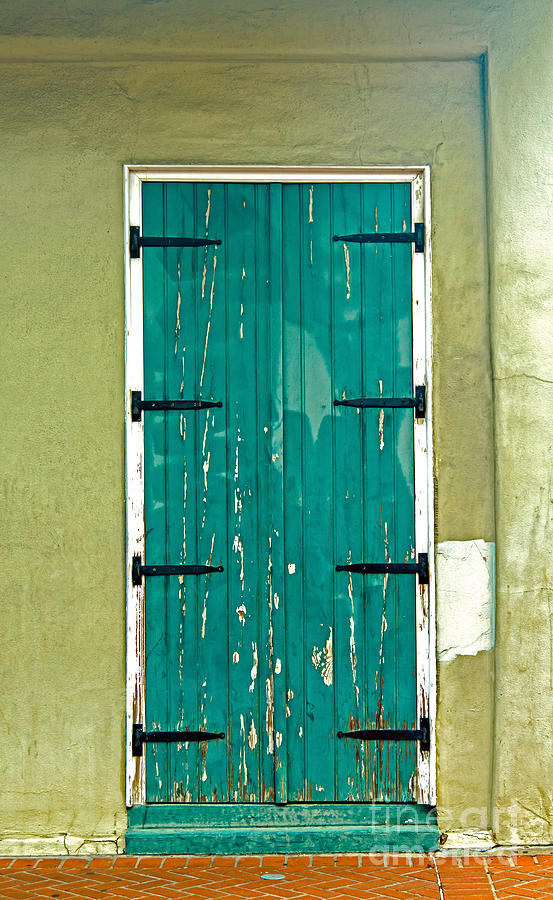 French Quarter Door - 1 Photograph by Susie Hoffpauir - Fine Art America