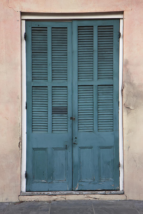 French Quarter Doors Photograph by KG Thienemann