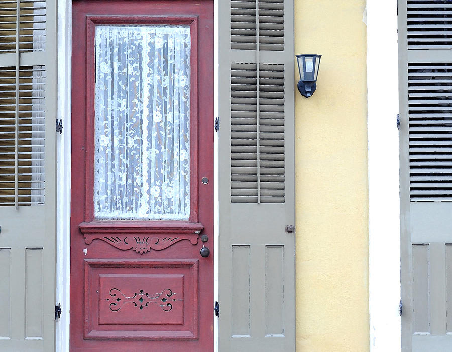 New Orleans Photograph - French Quarter Doors by Steve Archbold