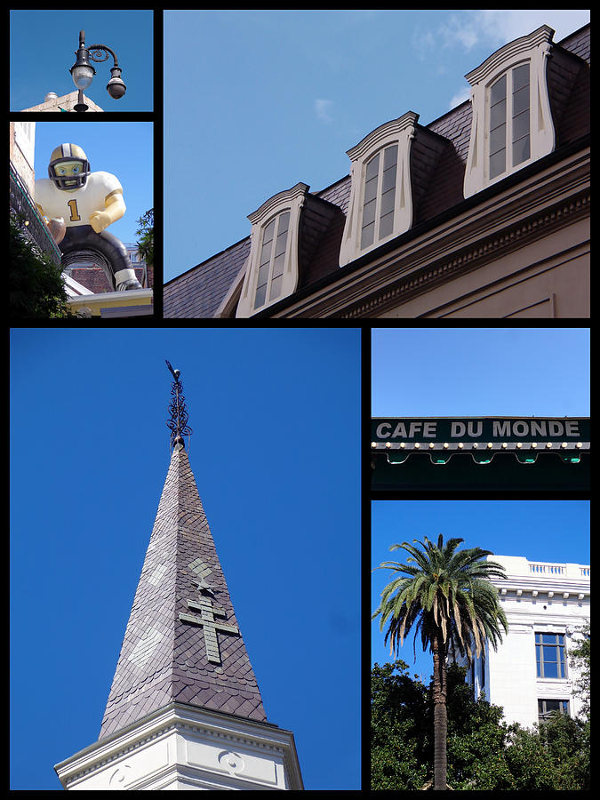 French Quarter Looking Up Photograph by Kathy K McClellan