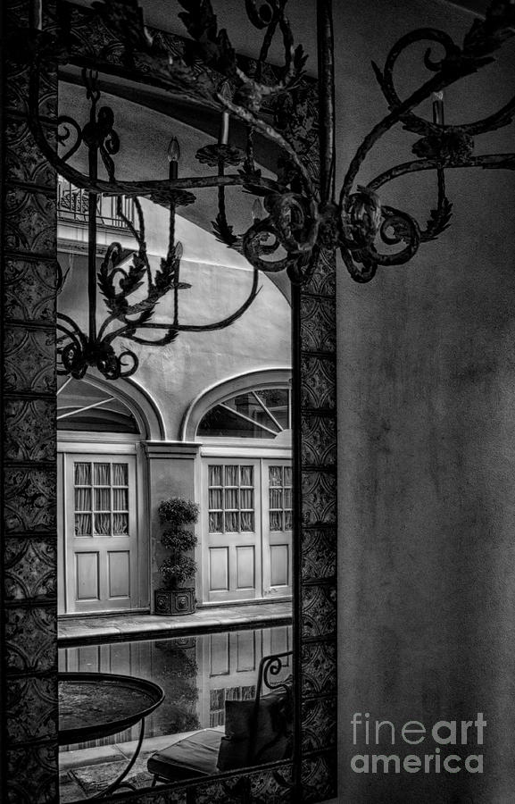 French Quarter Reflection Photograph by Kathleen K Parker