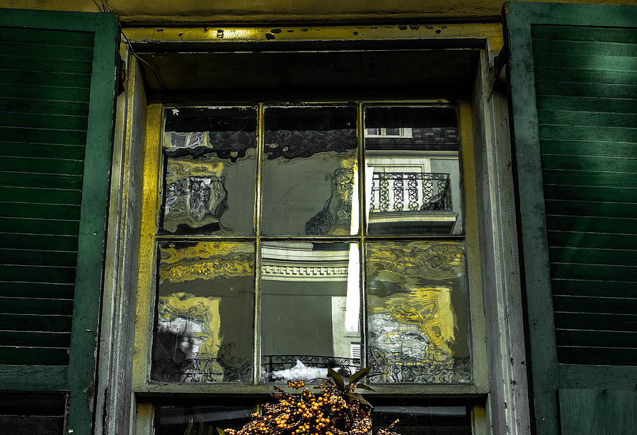 French Quarter Window by Louis Maistros French Quarter Window by Louis Maistros