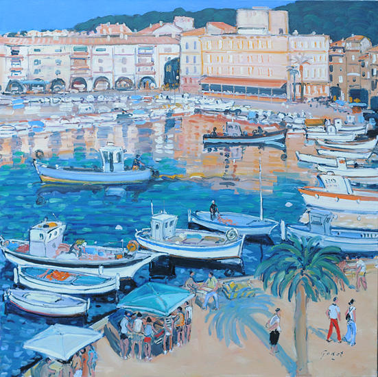 French Riviera Painting by Pierre Godet - Fine Art America