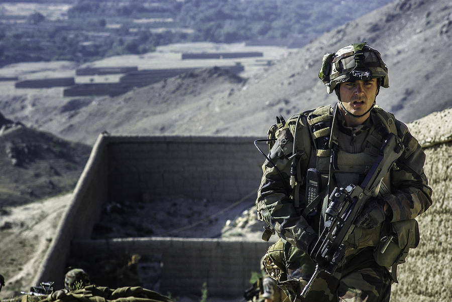 French soldier in Afghanistan Photograph by Yoh4nn