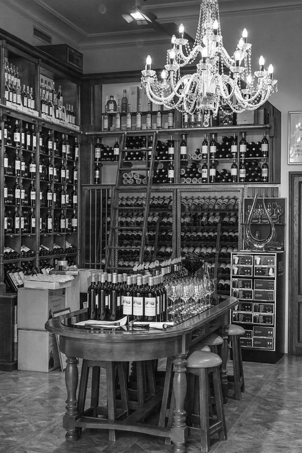 French Style Wine Store Photograph by Georgia Clare