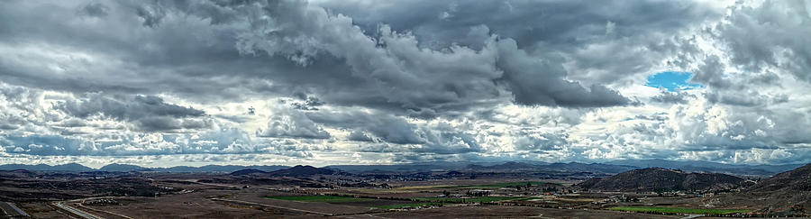 French Valley - California Panoramic Photograph by Glenn McCarthy Art and Photography