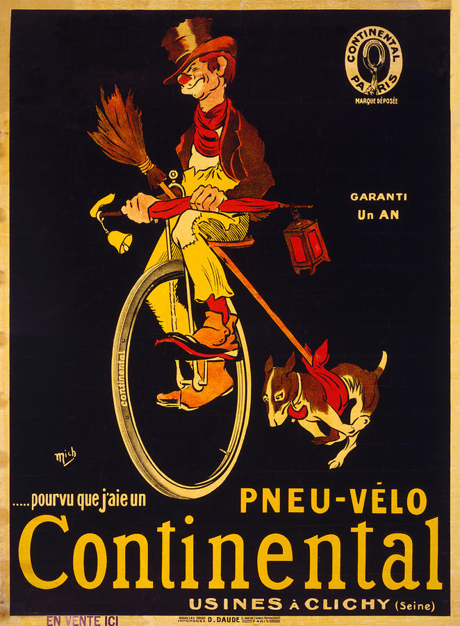 French Vintage Bicycle Poster  Photograph by Georgia Clare