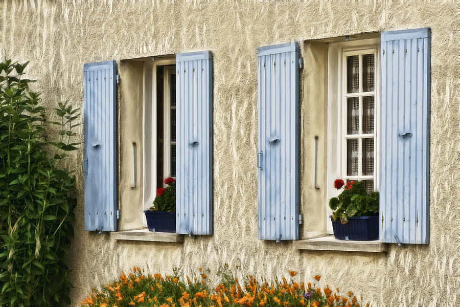 French Windows Photograph by Wes and Dotty Weber