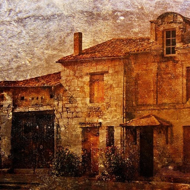 Stonehouse Photograph - #frenchhouse #frenchvillage #france by Georgia Fowler Stonehouse Photograph - #frenchhouse #frenchvillage #france by Georgia Fowler