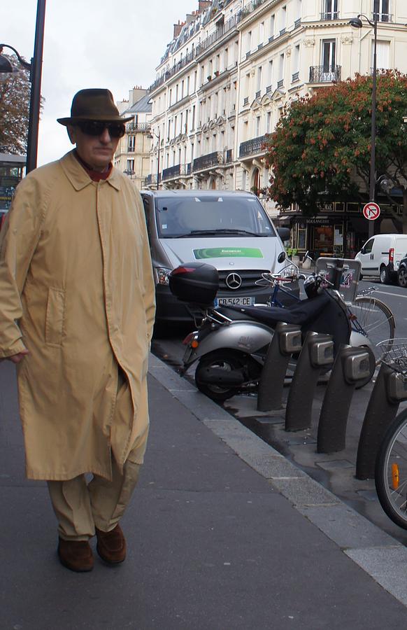 Paris Photograph - Frenchman Incognito by Kristine Bogdanovich