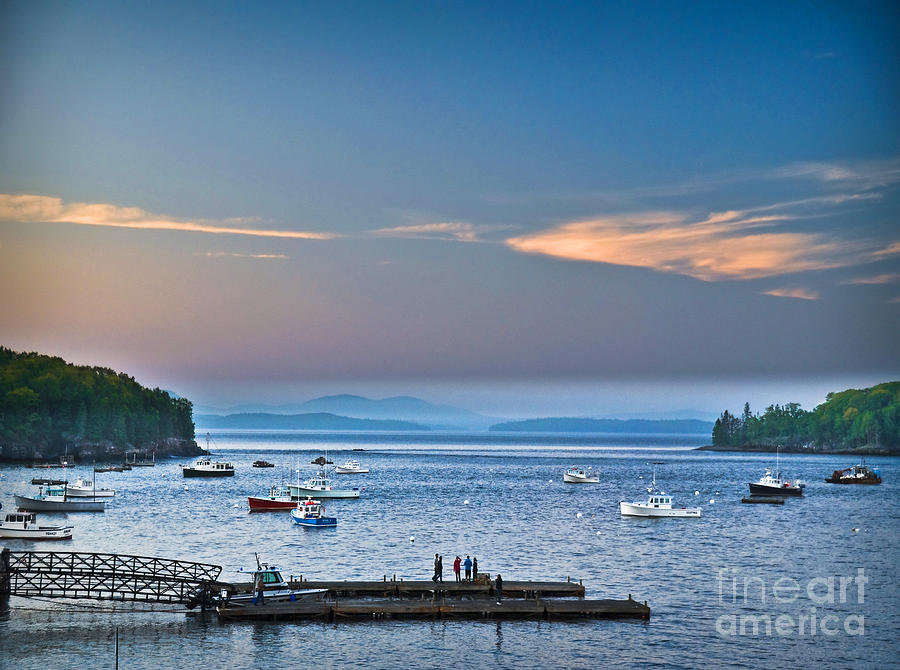 Acadia National Park Photograph - Frenchmans Bay Bar Harbor  by Gary Keesler