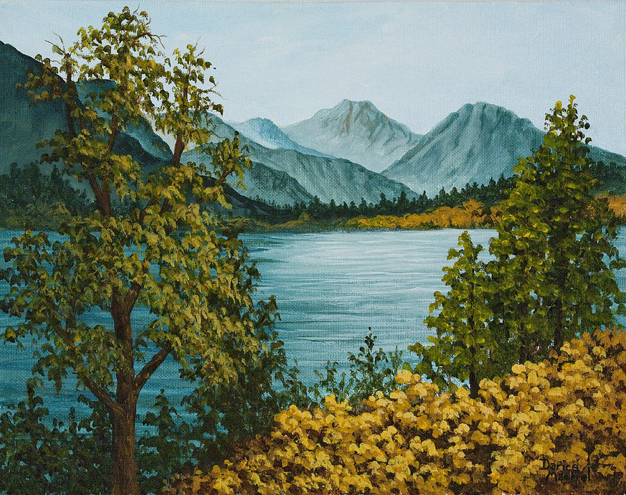 Frenchmans Lake Painting by Darice Machel McGuire