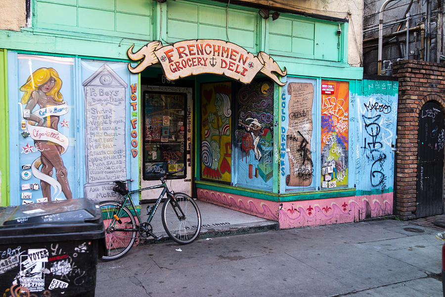 Frenchmen Grocery and Deli Photograph by Diederik Hoebee - Fine Art America