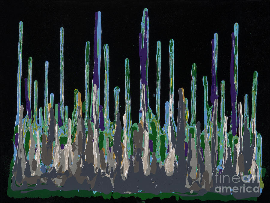 Abstract Painting - Frequency by Paul Dreisbach