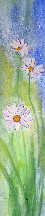 Fresh as a daisy 1. Painting by Elvira Ingram