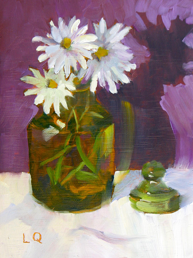 Fresh As A Daisy Painting by Lori Quarton | Fine Art America