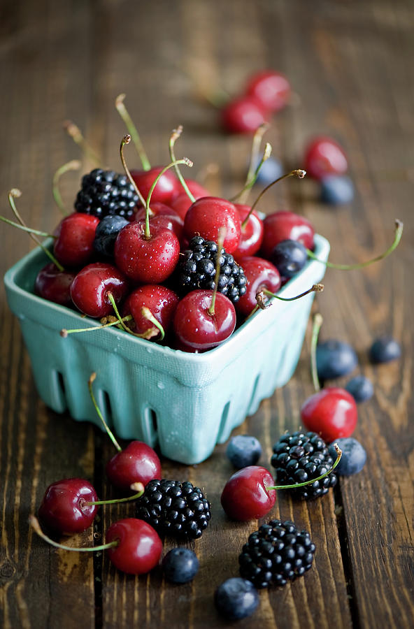Fresh Berries Photograph by Verdina Anna