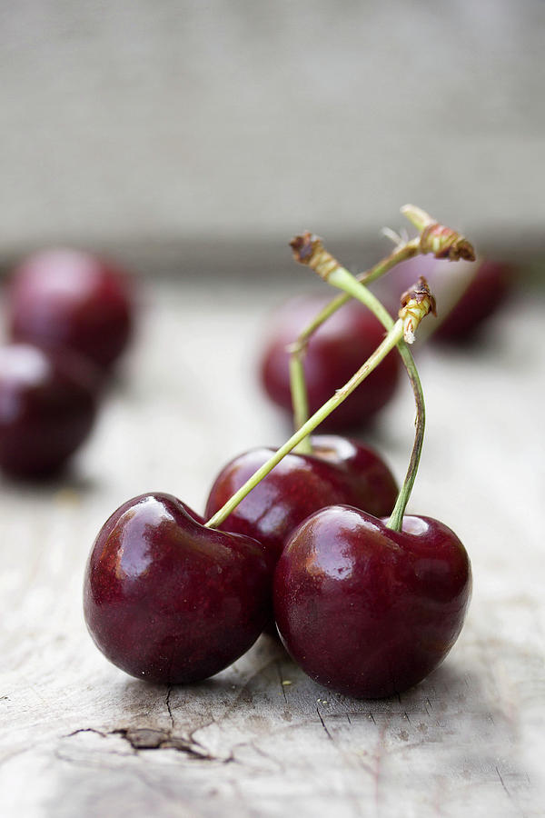 Fresh Cherries Photograph by Gabriela Tulian