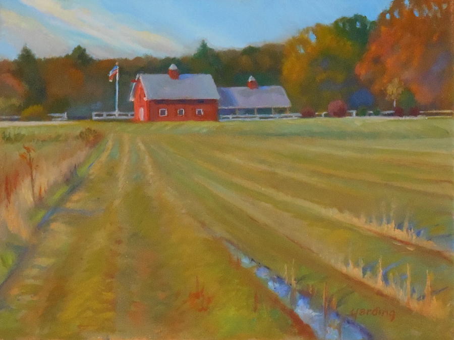 Fresh Cut Adams Farm Painting by JT Harding - Fine Art America