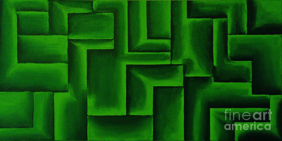 Green With Envy Painting by Wayne Cantrell