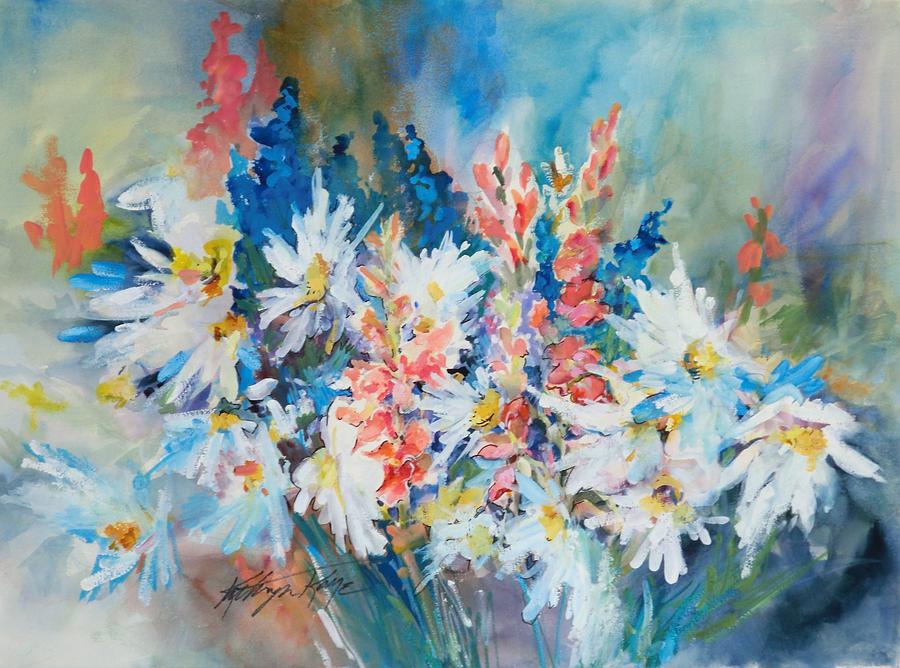 fresh Flowers Painting by Kathryn Kaye - Fine Art America