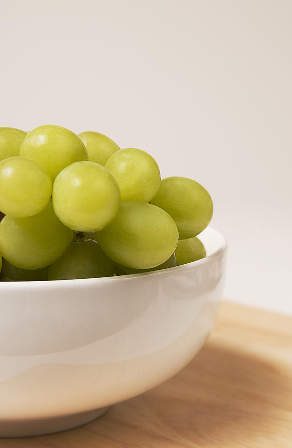Fresh Fruit, Green Grapes Photograph by Science Source