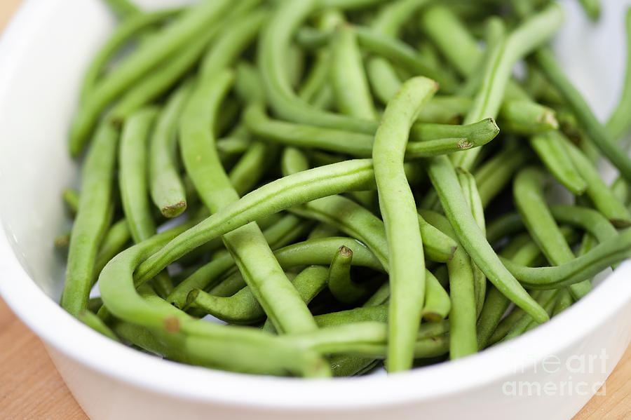 Fresh Green Beans Photograph by Michal Boubin