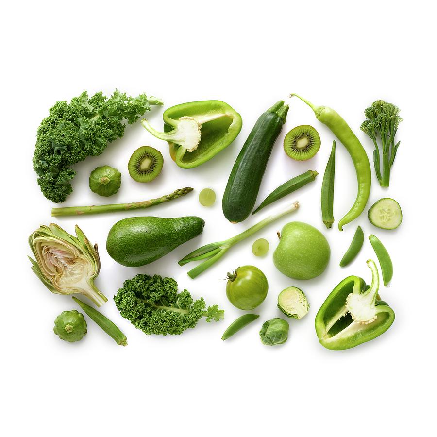 Fresh Green Produce Photograph by Science Photo Library