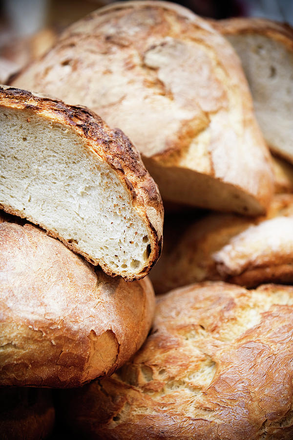Fresh Loafs Of French Bread Photograph by Ron Koeberer Fresh Loafs Of French Bread Photograph by Ron Koeberer