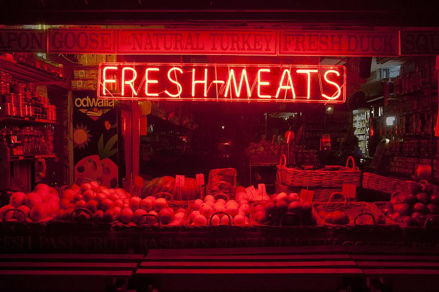 Fresh Meats Photograph by Robert Davis