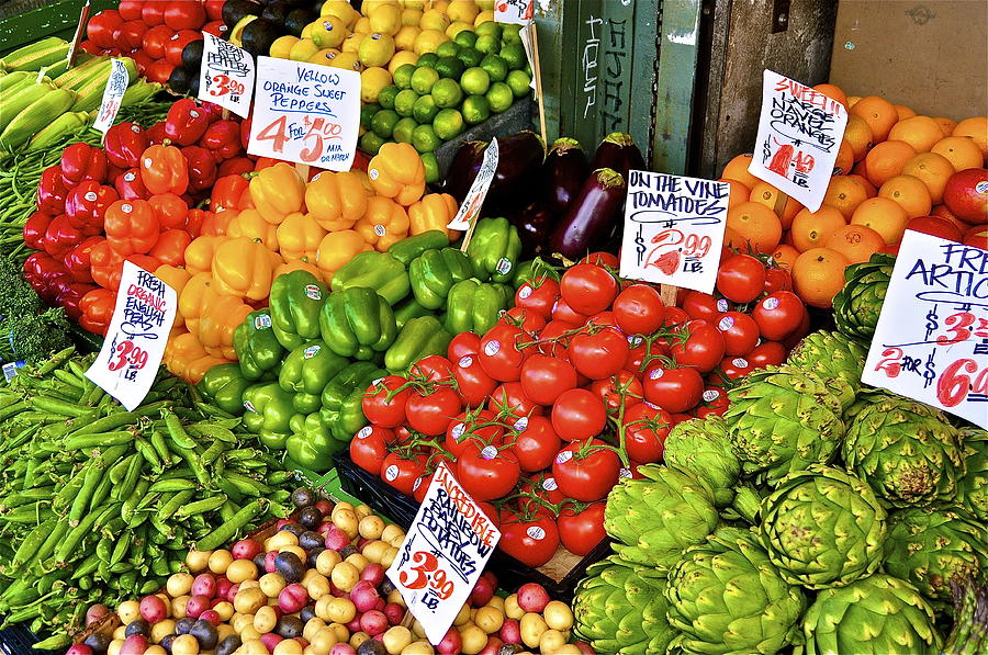 Fresh Produce Photograph by Mark Lemon - Fine Art America