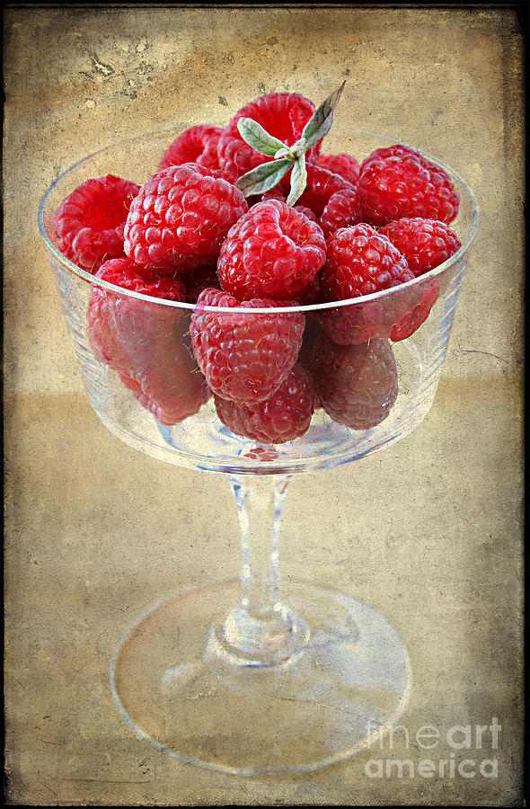 Fresh Raspberries Photograph by Darren Fisher