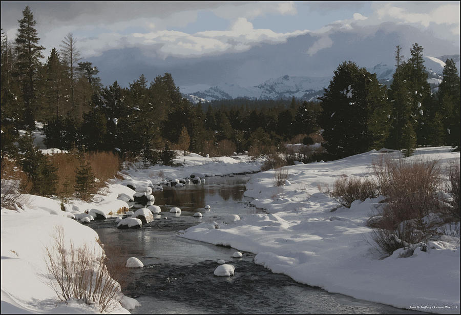 Fresh Snow along the West Fork of the Carson River Photograph by John ...