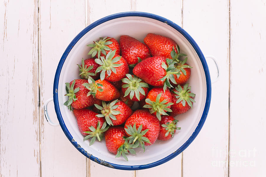 Nature Photograph - Fresh strawberries  by Viktor Pravdica