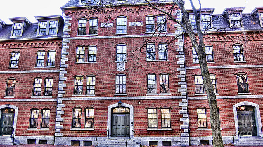 Freshman Dormitory-Harvard University V2 Photograph by Douglas Barnard
