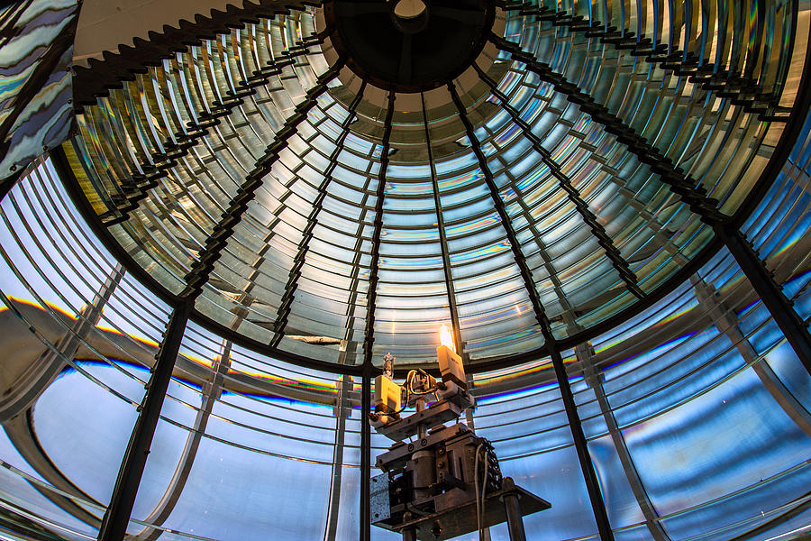 Fresnel Lens II Photograph by Mike Ronnebeck
