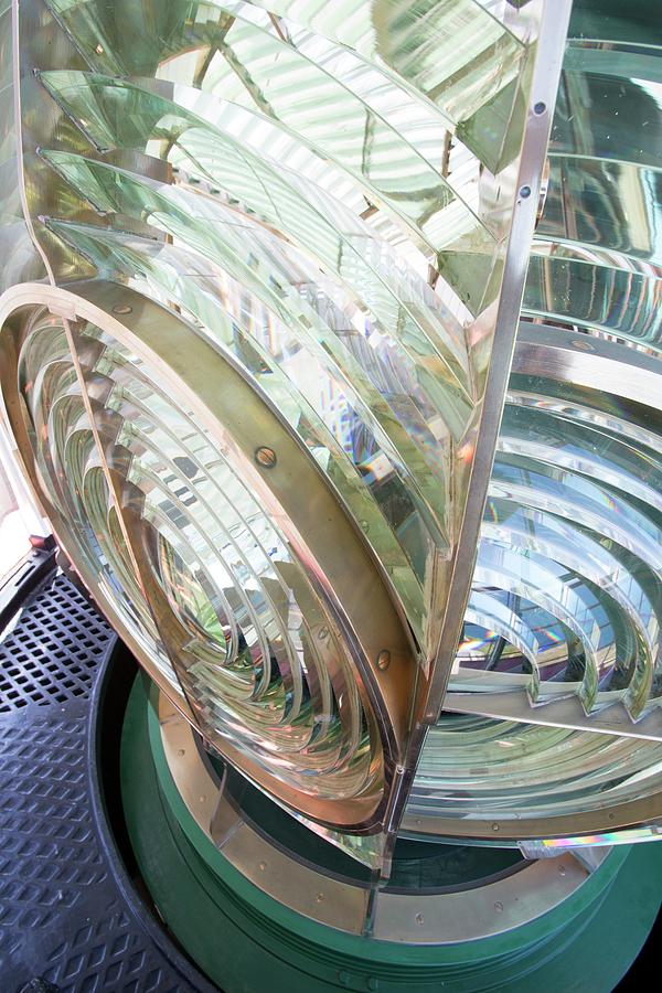 Fresnel Lens In Lighthouse Photograph by Dr Juerg Alean
