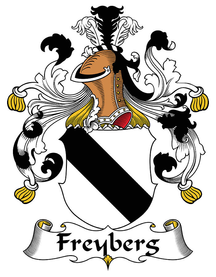 Freyberg Coat of Arms German Digital Art by Heraldry | Fine Art America