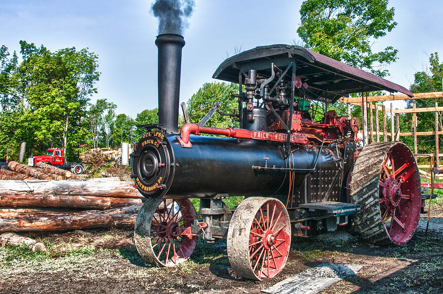 Frick Steam Tractor Photograph by Guy Whiteley