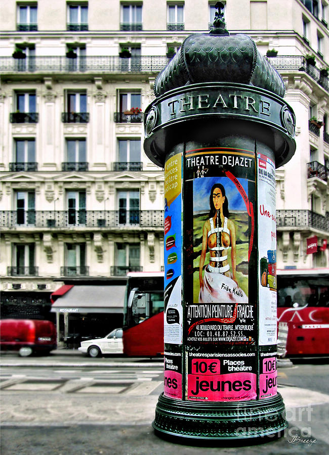 Frida in Paris Photograph by Jennie Breeze